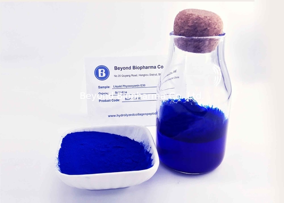 الأزرق السبيرولينا السائل مستخلص للصباغ الغذائي Phycocyanin E30